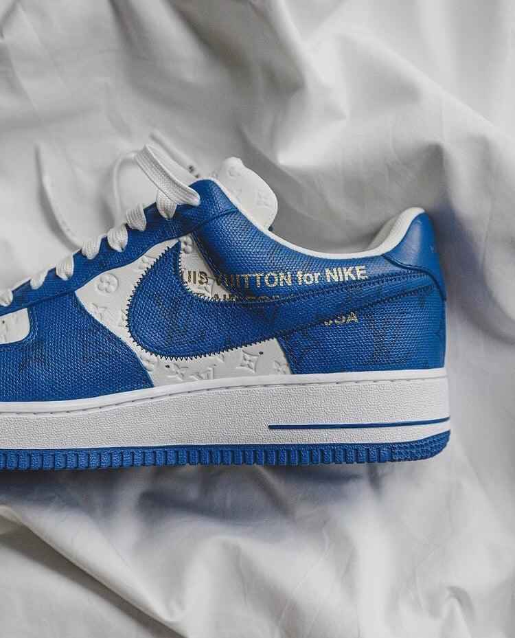 Custom LV x NK Air Force Monogram