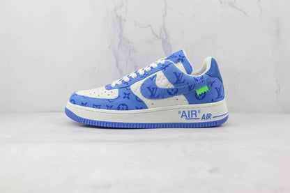 Custom LV x NK Air Force Monogram