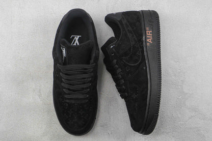 Custom LV x NK Air Force Monogram