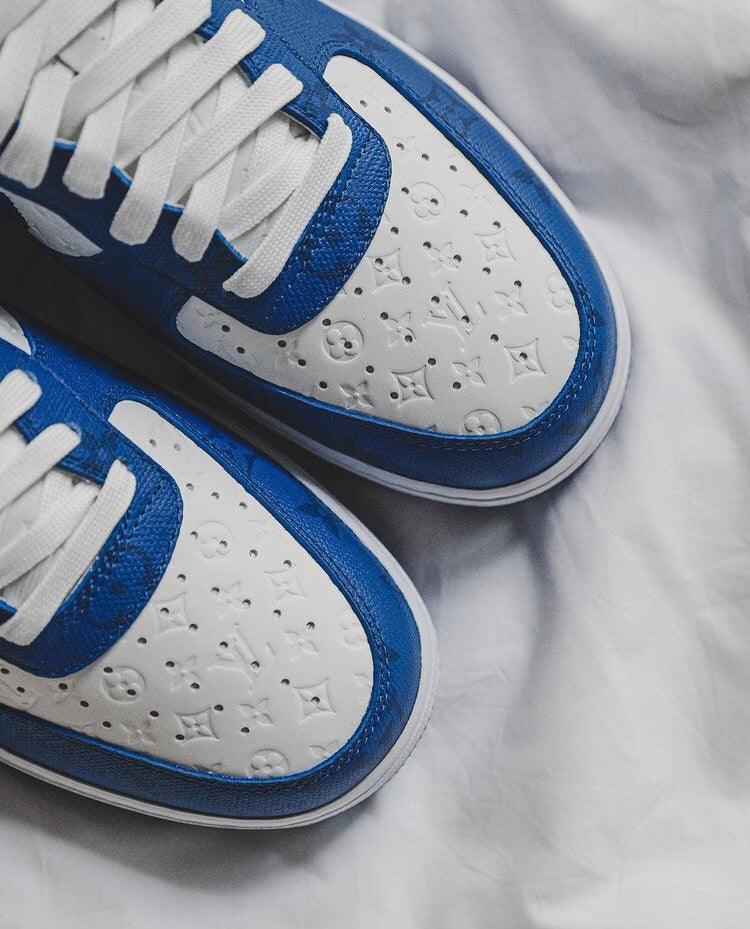 Custom LV x NK Air Force Monogram
