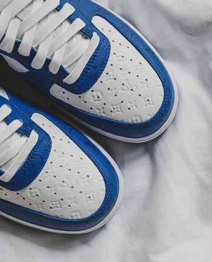 Custom LV x NK Air Force Monogram
