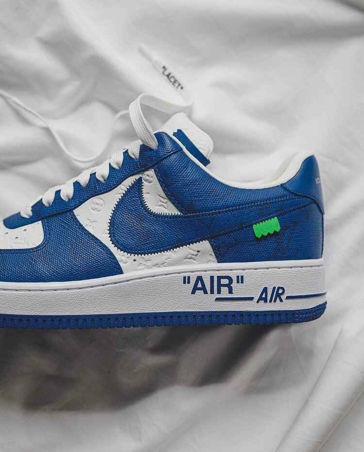 Custom LV x NK Air Force Monogram