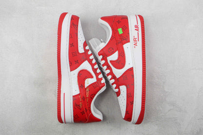 Custom LV x NK Air Force Monogram