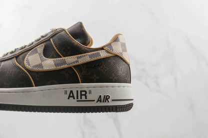Custom LV x NK Air Force Monogram