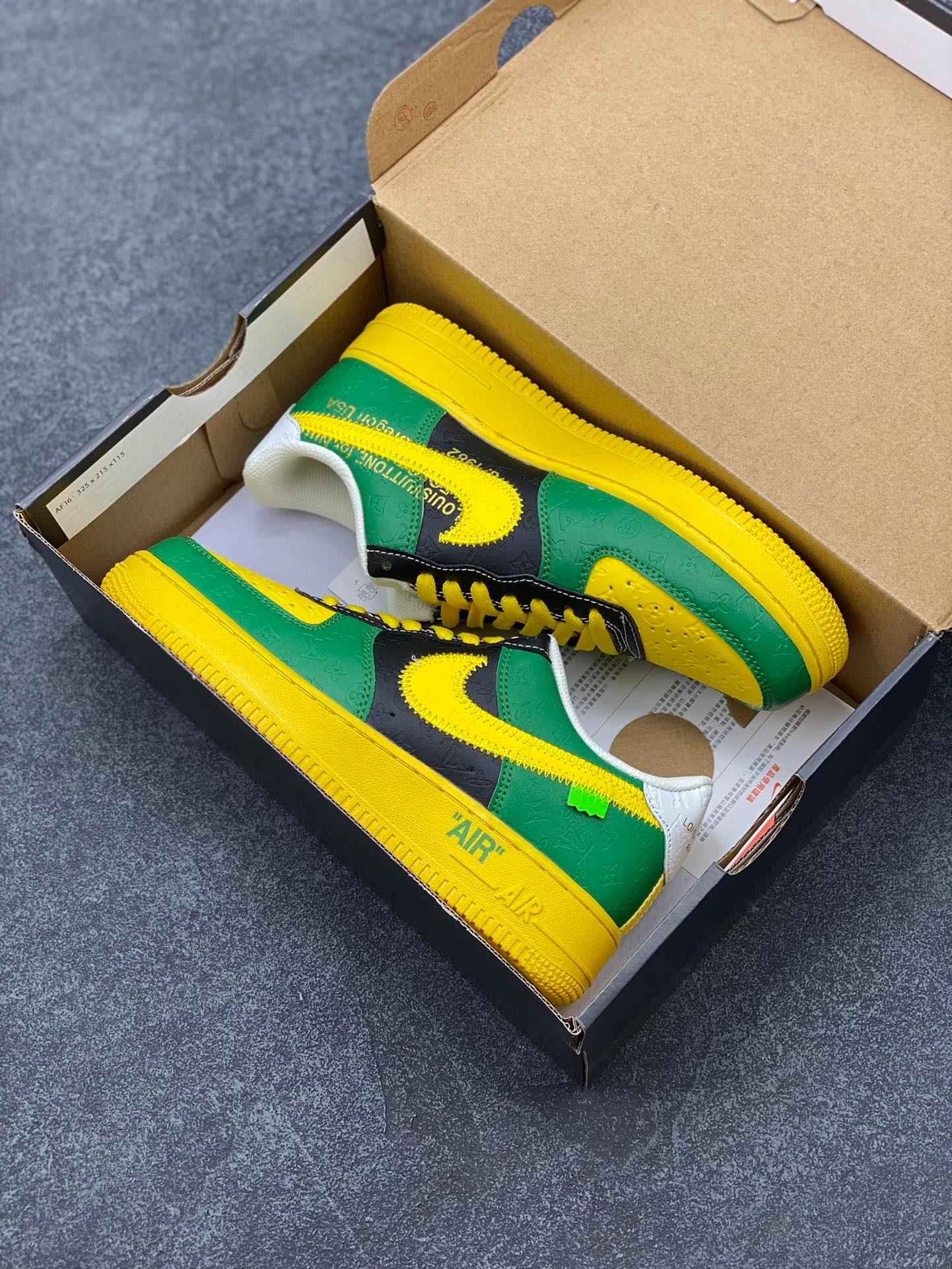 Custom LV x Off-wht x NK Air Force 1 1A9V9C