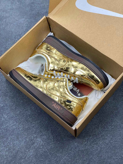 Custom LV x Off-wht x NK Air Force 1 1A9VG0