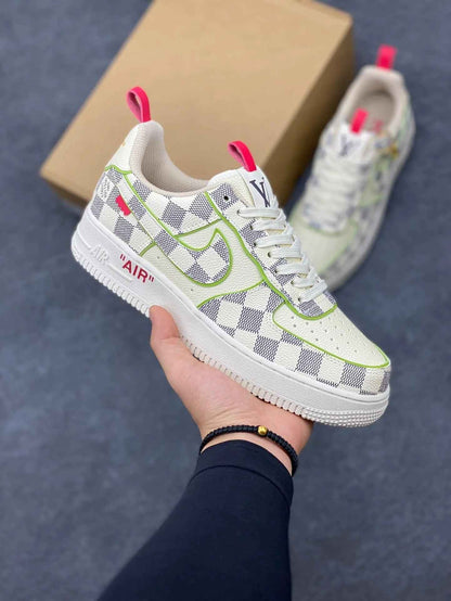 Custom LV x Off-wht x NK Air Force 1 LV 1A9V8H