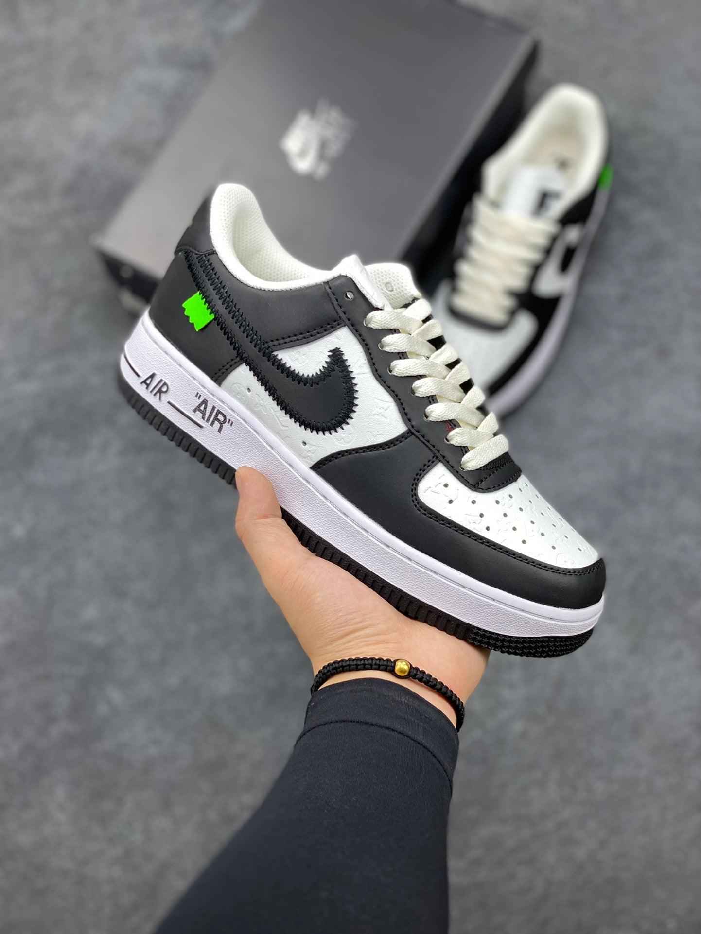 Custom LV x Off-wht x NK Air Force 1