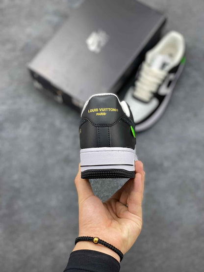 Custom LV x Off-wht x NK Air Force 1