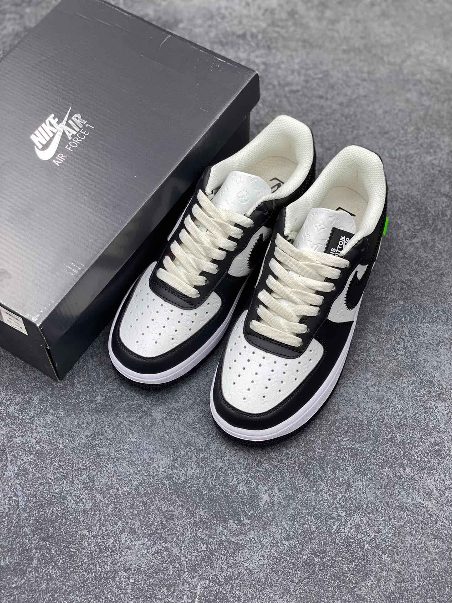 Custom LV x Off-wht x NK Air Force 1