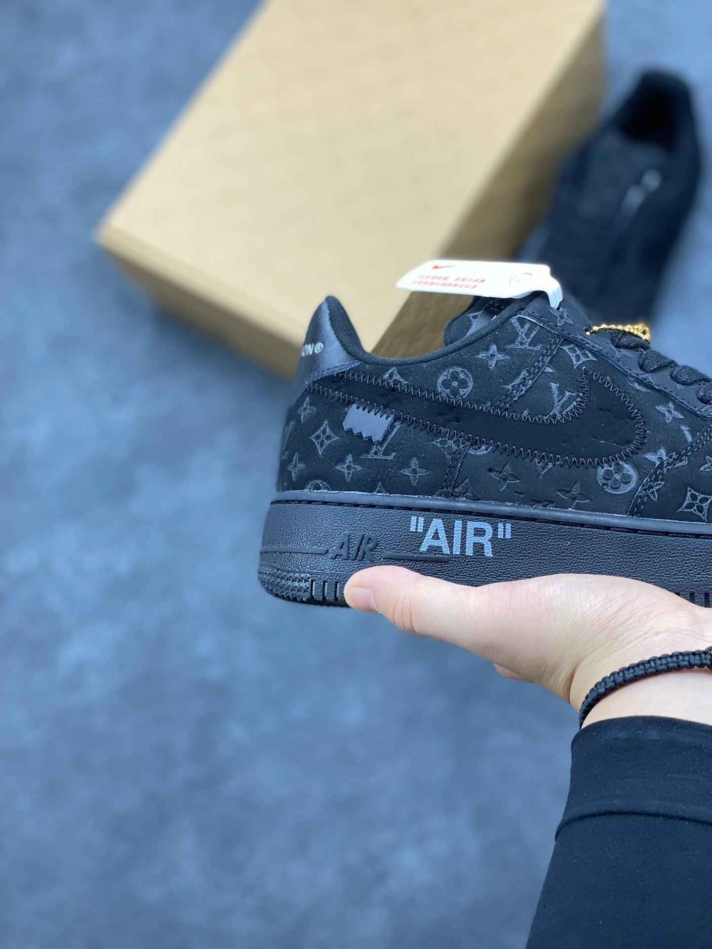 Custom Lv x Nk Air Force 1 Low 1A9VD7