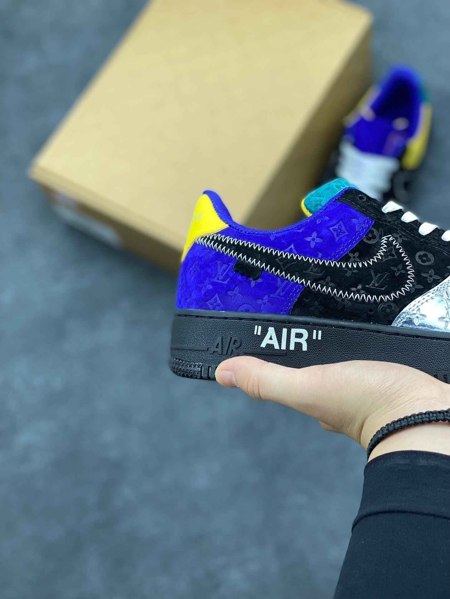 Custom Lv x Nk Air Force 1 Low