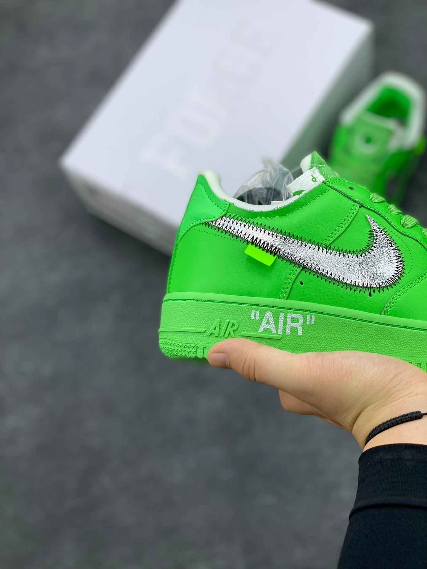 Custom Off Wht x Air Force 1 Low "Green" DX1419-300