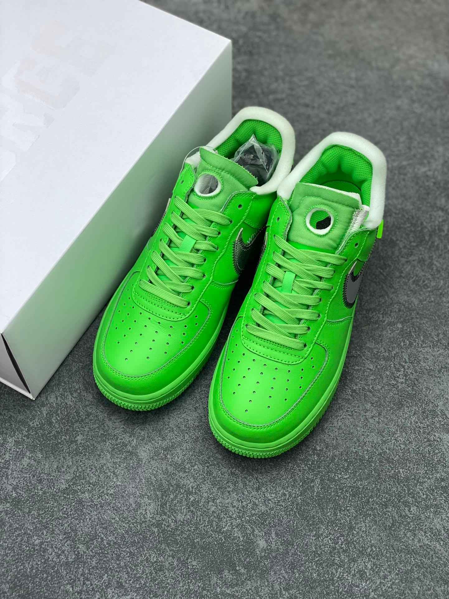Custom Off Wht x Air Force 1 Low "Green" DX1419-300
