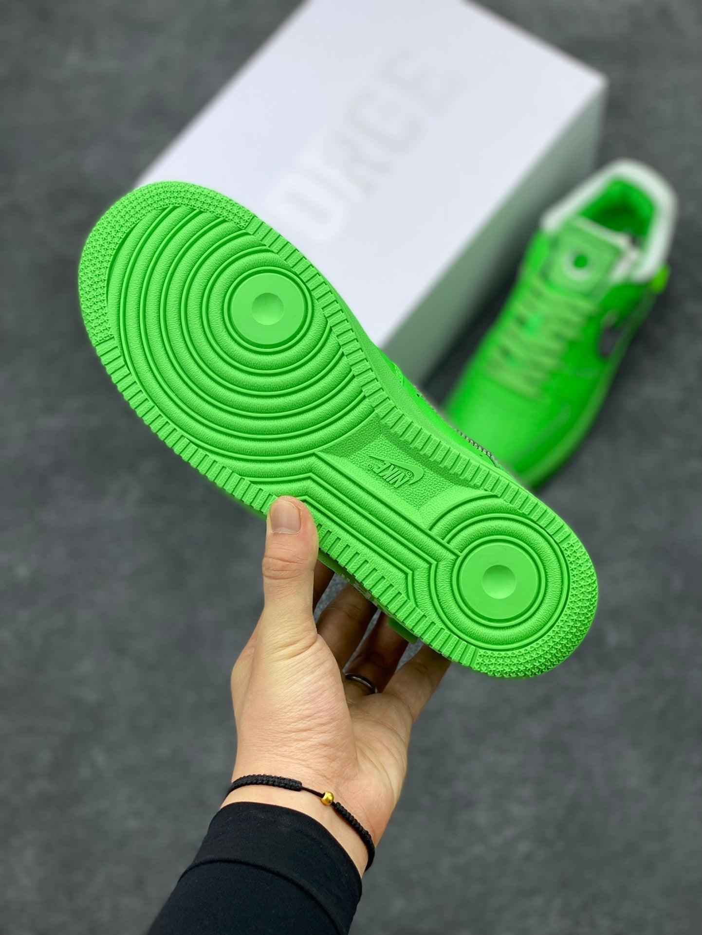 Custom Off Wht x Air Force 1 Low "Green" DX1419-300