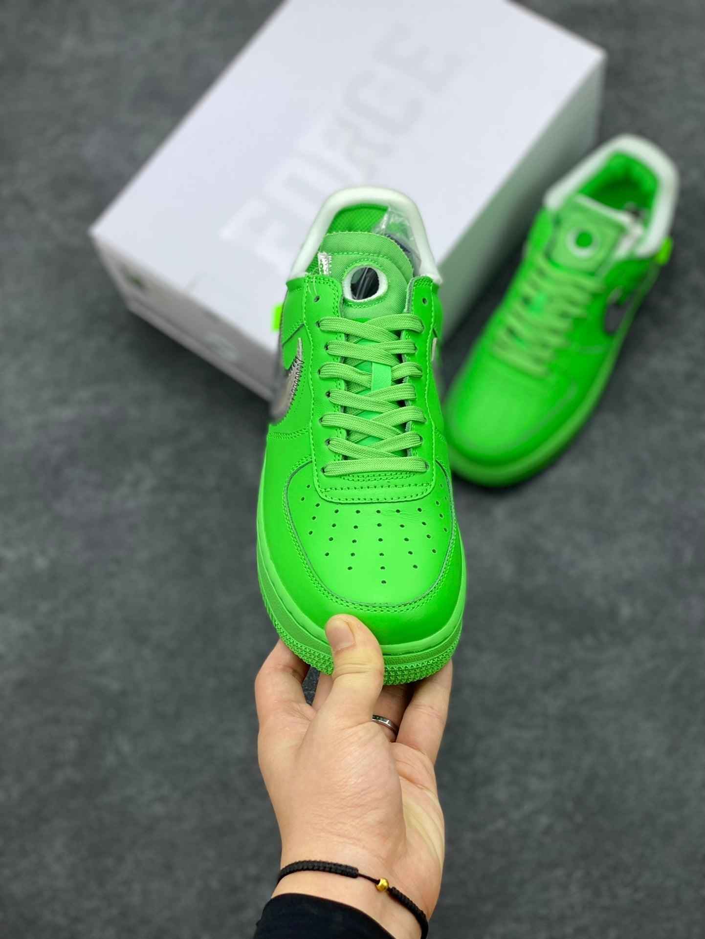 Custom Off Wht x Air Force 1 Low "Green" DX1419-300