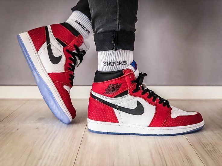 Custom RED Black White Jordan 1 CHICAGO Sneakerhypes - Sneakernational