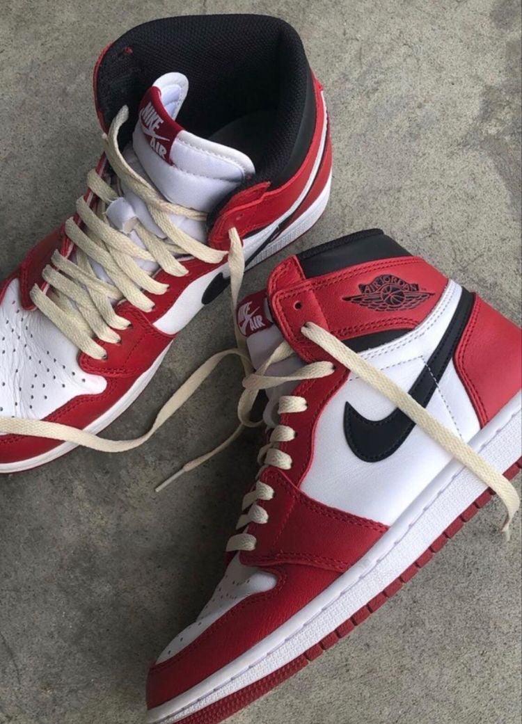 Custom RED Black White Jordan 1 CHICAGO Sneakerhypes - Sneakernational
