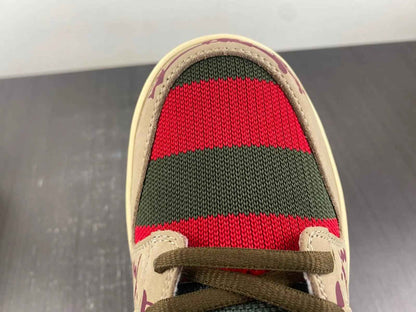 Custom SB Dunk Low “Freddy Krueger”