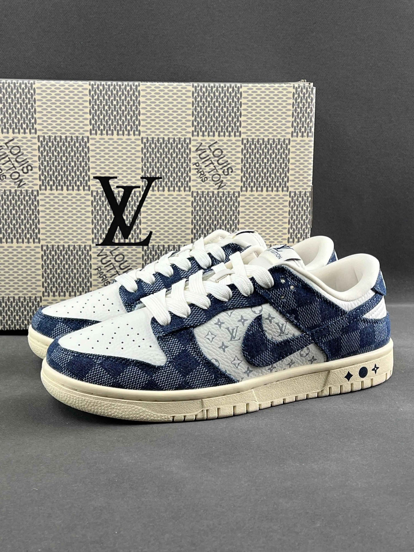Custom SB Dunk Low x LV JH9310-949