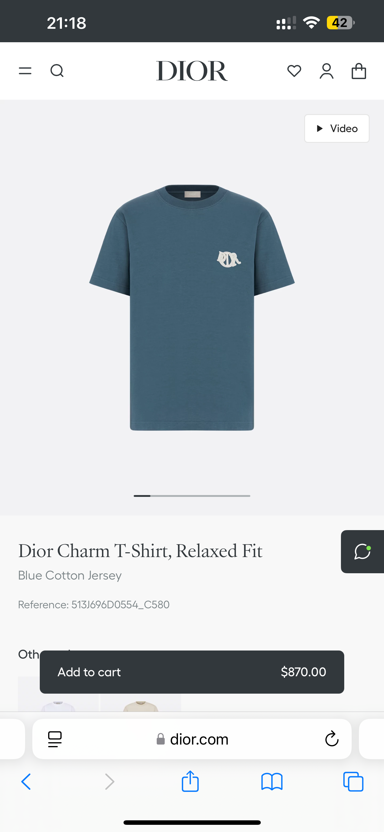 Sneakernational - Christian Dior T-Shirt 0011