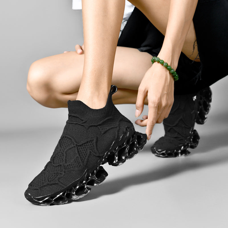 FURY 'Lord' X9X Sneakers - Carbon Black - Sneakernational
