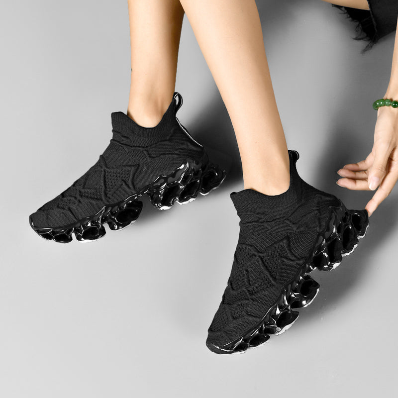FURY 'Lord' X9X Sneakers - Carbon Black - Sneakernational