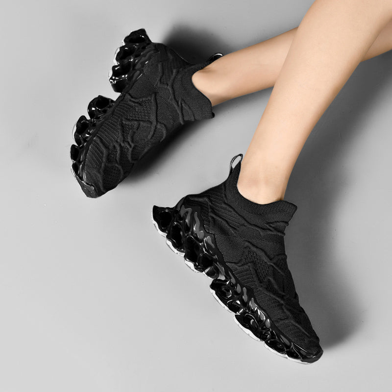 FURY 'Lord' X9X Sneakers - Carbon Black - Sneakernational