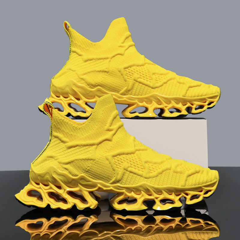 FURY 'Lord' X9X Sneakers - Cyber Yellow - Sneakernational
