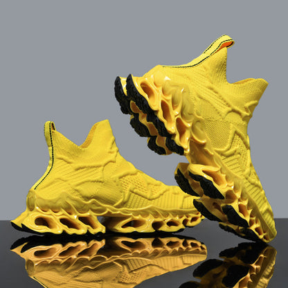 FURY 'Lord' X9X Sneakers - Cyber Yellow - Sneakernational