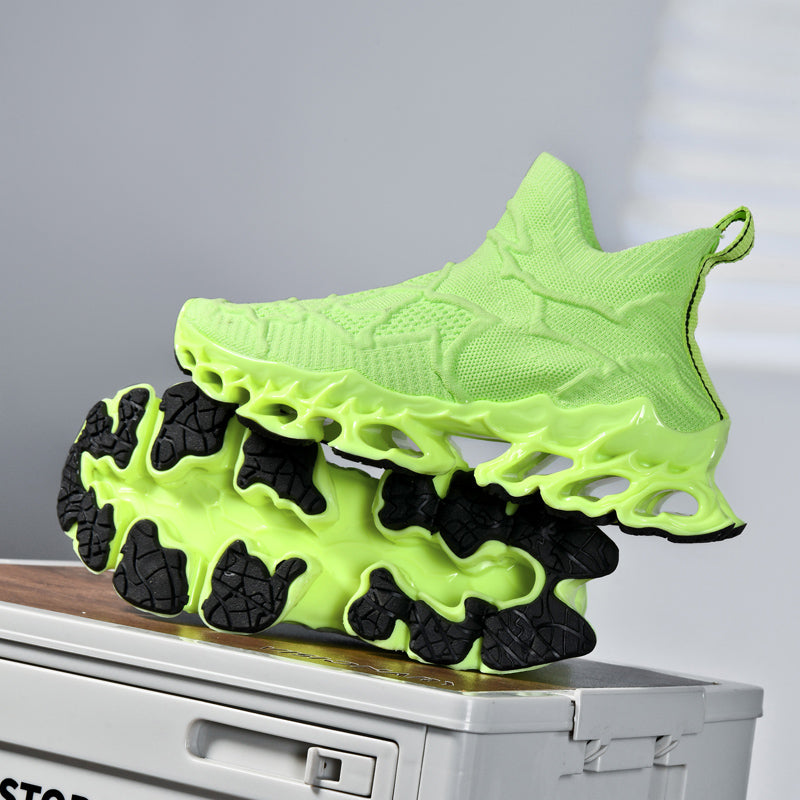 FURY 'Lord' X9X Sneakers - Neon Green - Sneakernational