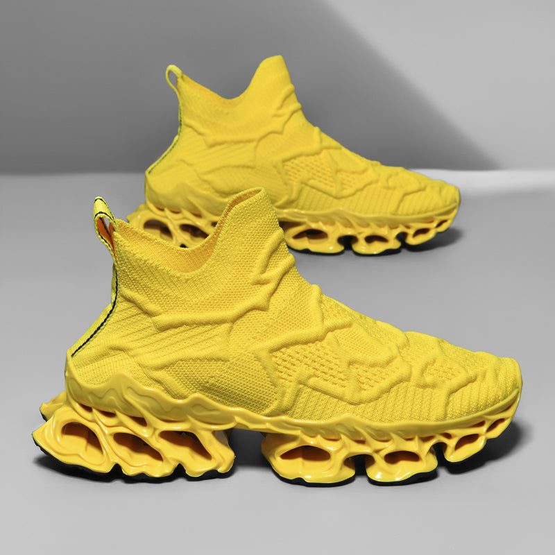 FURY 'Lord' X9X Sneakers - Cyber Yellow - Sneakernational