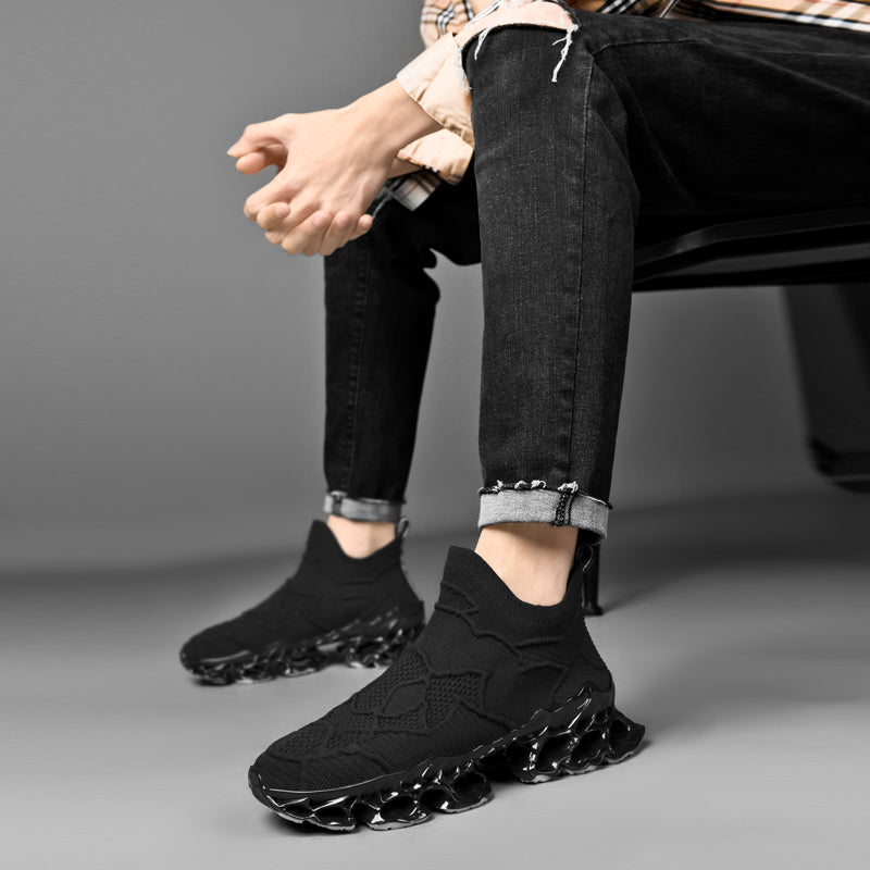 FURY 'Lord' X9X Sneakers - Carbon Black - Sneakernational