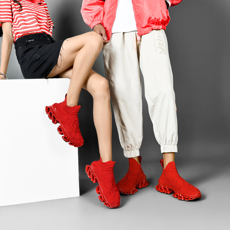 FURY 'Lord' X9X Sneakers - Fiery Red - Sneakernational