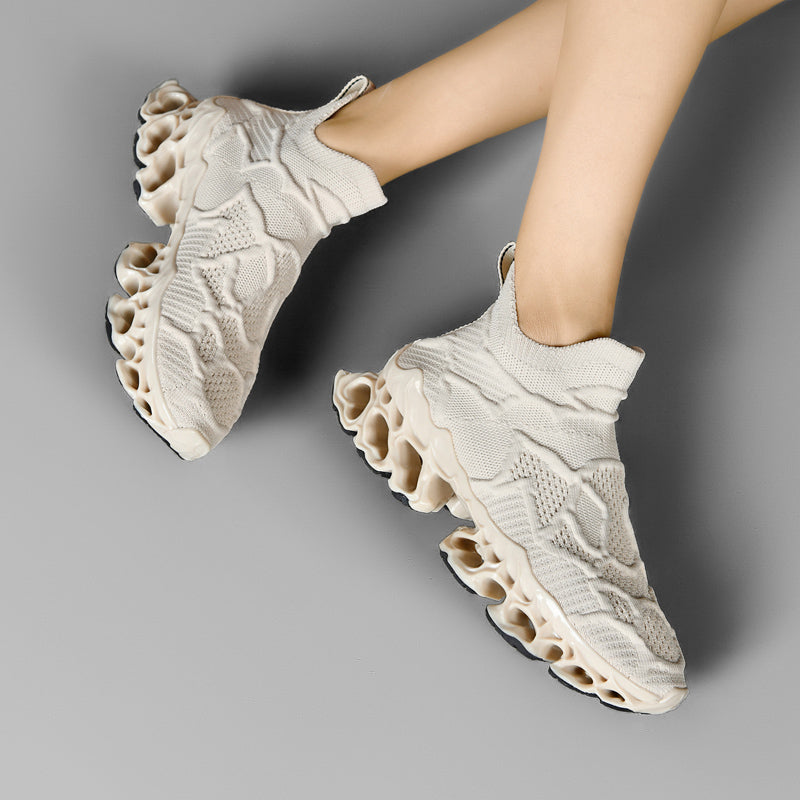 FURY 'Lord' X9X Sneakers - Cosmic Beige - Sneakernational