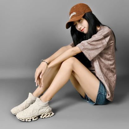 FURY 'Lord' X9X Sneakers - Cosmic Beige - Sneakernational