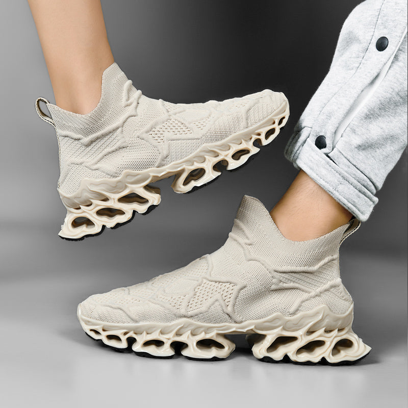 FURY 'Lord' X9X Sneakers - Cosmic Beige - Sneakernational