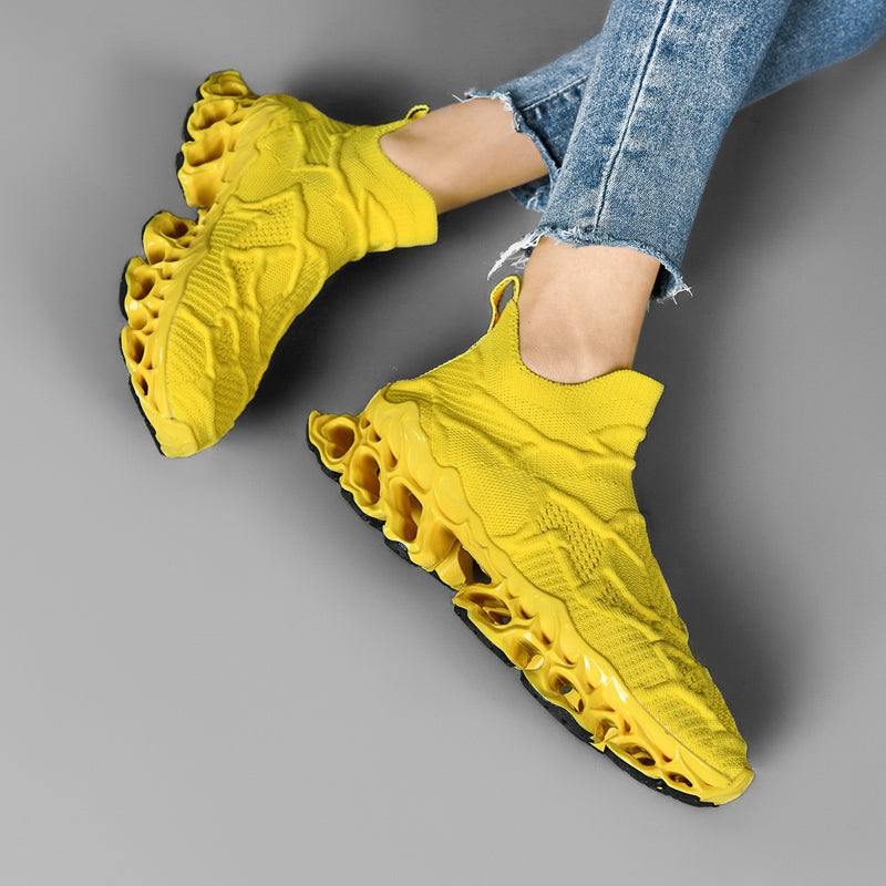 FURY 'Lord' X9X Sneakers - Cyber Yellow - Sneakernational