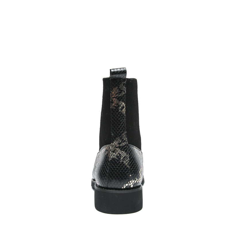 MLB LTHR-09 Patterned Lace-Up Boots - Sneakernational