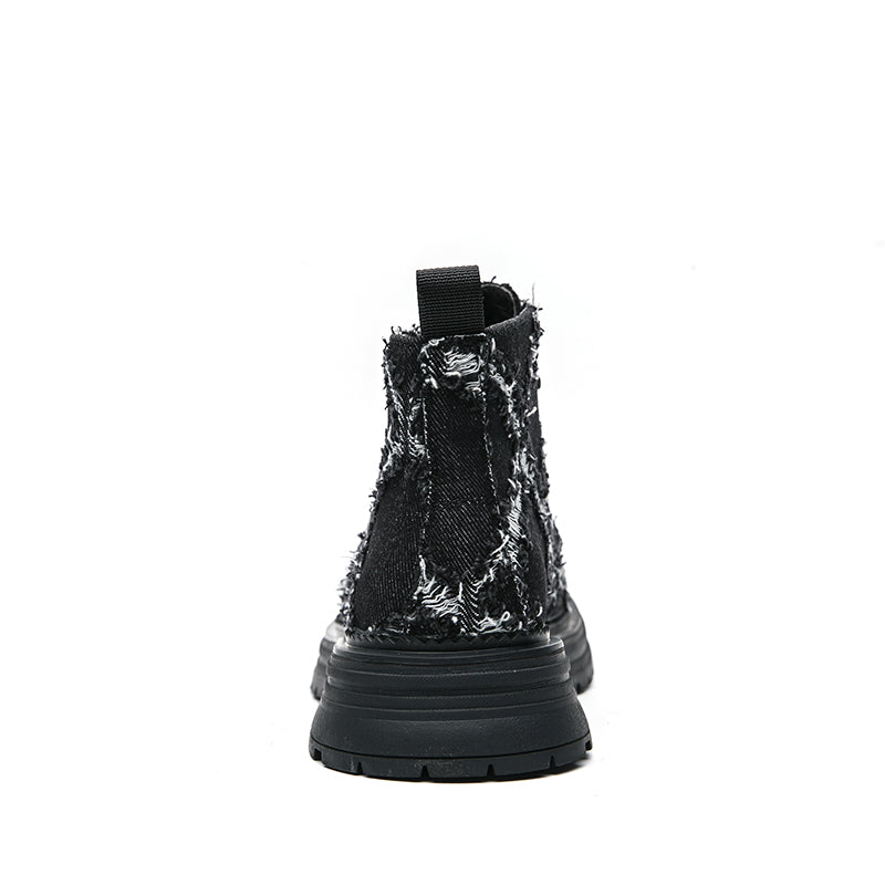 MLB LTHR-05 Textured High-Top Boots - Sneakernational