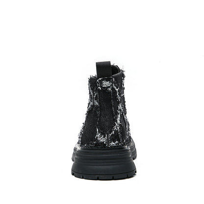 MLB LTHR-05 Textured High-Top Boots - Sneakernational