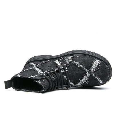 MLB LTHR-05 Textured High-Top Boots - Sneakernational