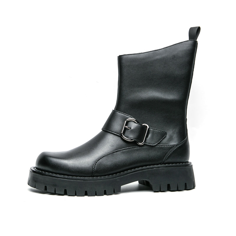 MLB LTHR-11 Rugged Mid-Calf Boots - Sneakernational