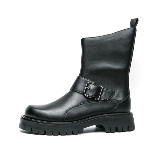 MLB LTHR-11 Rugged Mid-Calf Boots - Sneakernational