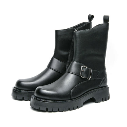 MLB LTHR-11 Rugged Mid-Calf Boots - Sneakernational