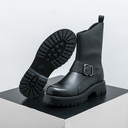 MLB LTHR-11 Rugged Mid-Calf Boots - Sneakernational