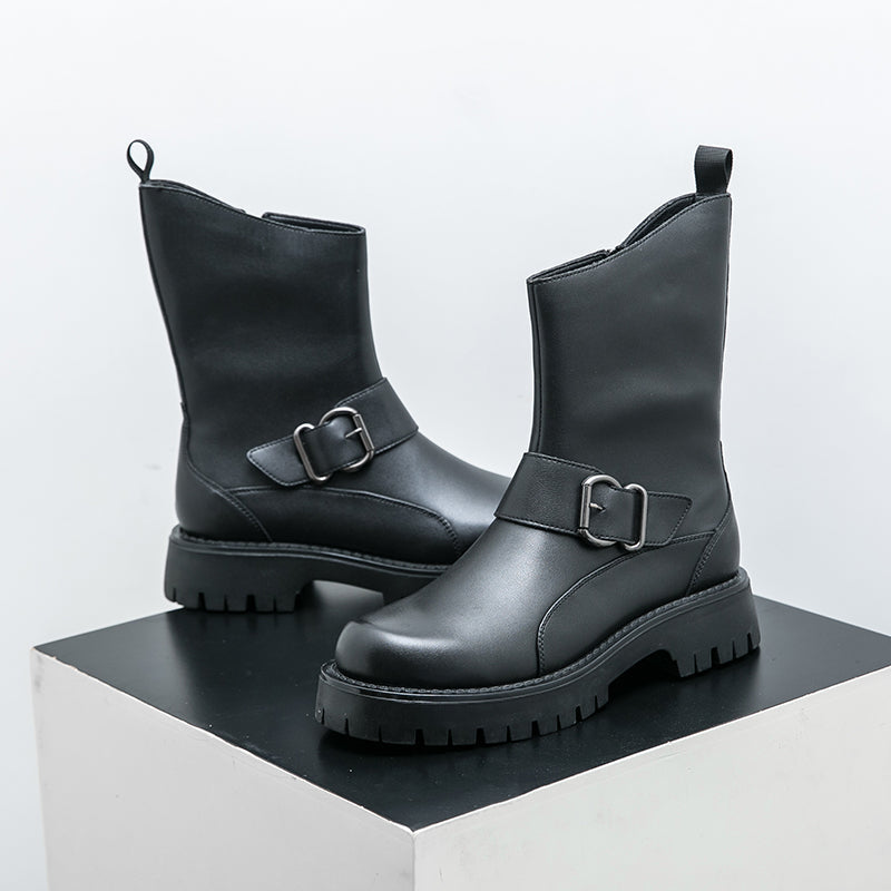MLB LTHR-11 Rugged Mid-Calf Boots - Sneakernational