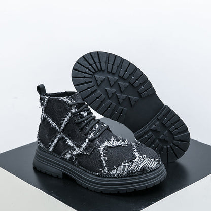 MLB LTHR-05 Textured High-Top Boots - Sneakernational