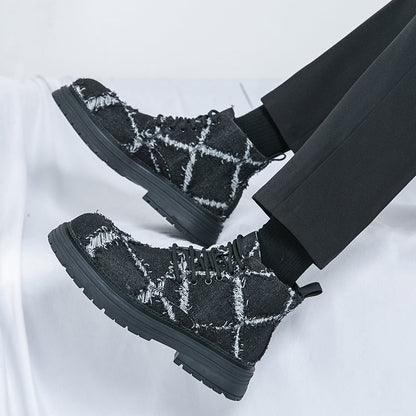 MLB LTHR-05 Textured High-Top Boots - Sneakernational