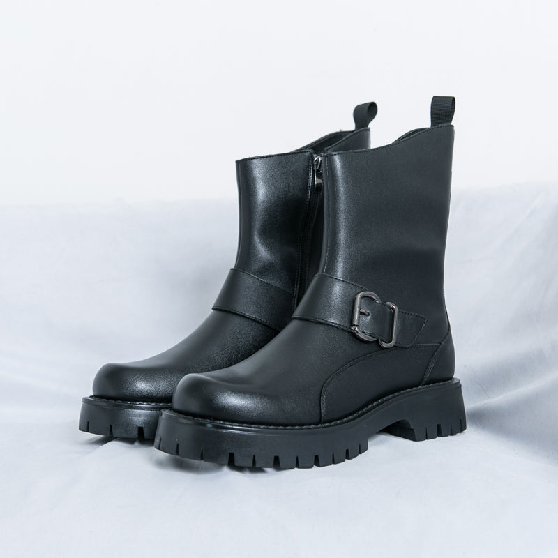 MLB LTHR-11 Rugged Mid-Calf Boots - Sneakernational